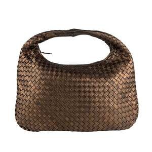 BOTTEGA VENETA Leather Intrecciato Shoulder Bag